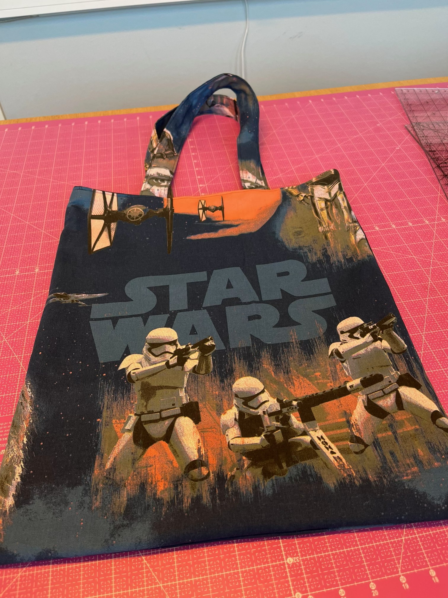 Star wars - Tygkasse i återvunnet tyg